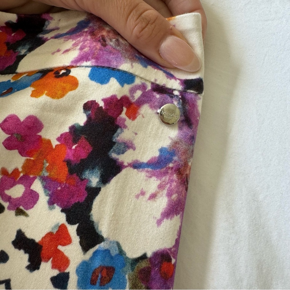 Max Mara Floral Pant - Picture 6 of 8